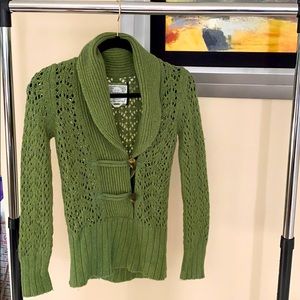 Green Sweater/Cardigan